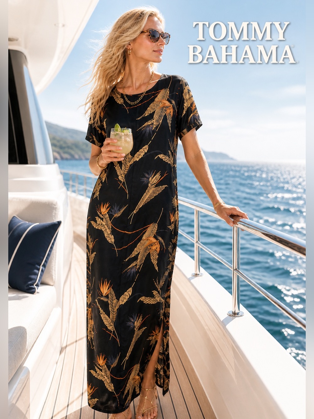 VTG,SILK TOMMY BAHAMA,Gorgeous Silk Dress, Excellent Condition,Timeless, Size M
